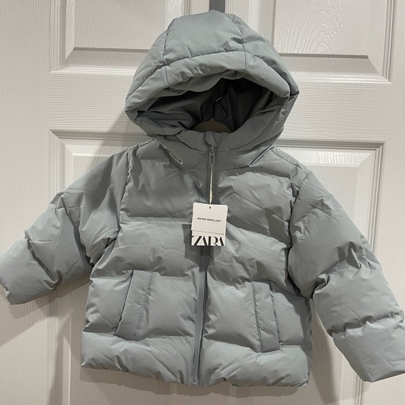 Zara WATER REPELLENT RIPSTOP QUILTED JACKET - Picture 7 of 9